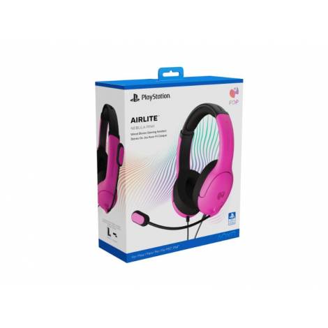 PDP Airlite Wired  Stereo Headset for PlayStation -Nebula Pink