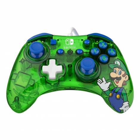 PDP Rock Candy Wired Controller - Luigi (NINTENDO SWITCH)