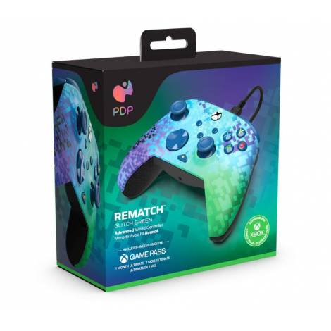 PDP - Wired Controller for Xbox Series X/S and PC Green/Purple