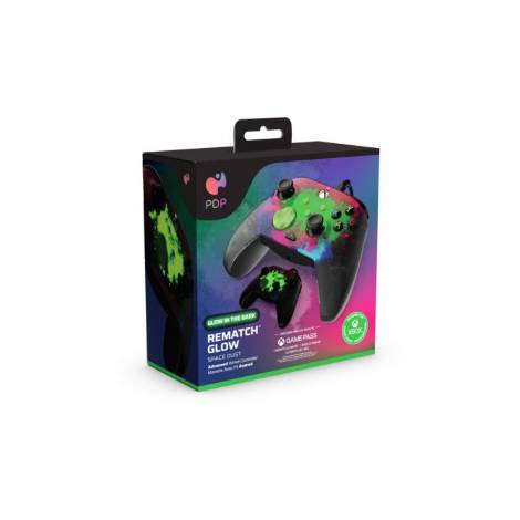 PDP Wired Rematch Ctrl for Xbox Series X - Space Dust Glow in the Dark