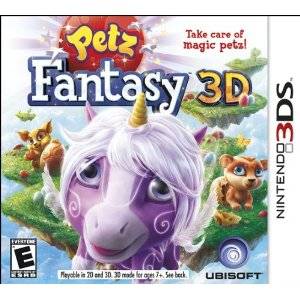 Petz Fantasy 3D (NINTENDO 3DS)