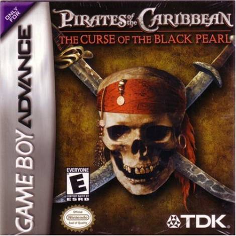 Pirates Of The Carribean - The Curse Of Black Pearl (GAMEBOY ADVANCE)