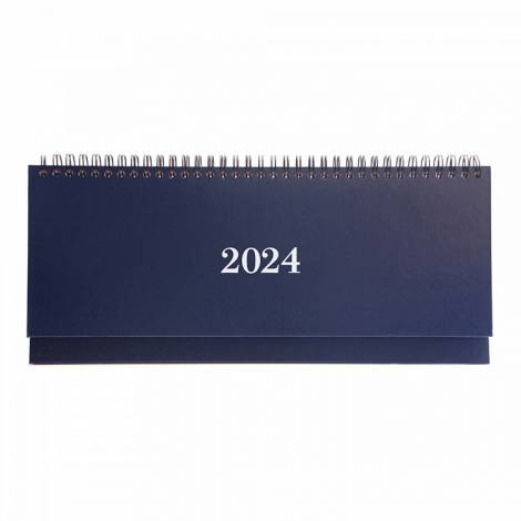 Πλάνο Εβδομαδιαίο 2024 30Χ13 Σπιράλ Μπλε