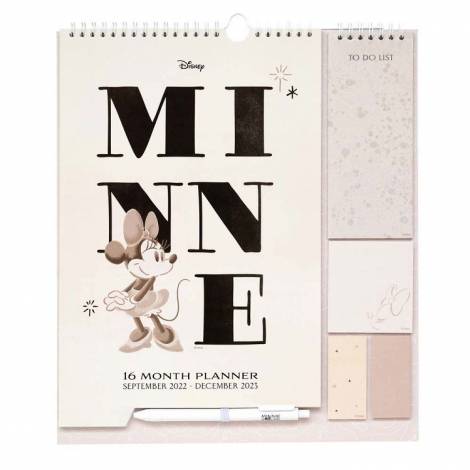 Πλάνο Επιτοίχιο με Σημειώσεις 2022/2023 DISNEY Classic Minnie 30Χ34 Φαντασία Μηνιαίο