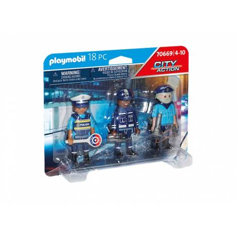Playmobil® City Action - Police Figure Set (70669)
