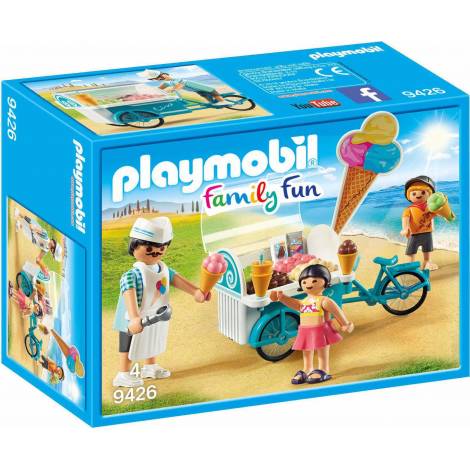 Playmobil - Παγωτατζής με ποδήλατο ψυγείο (9426)