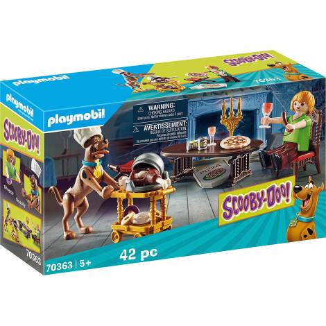 Playmobil SCOOBY-DOO! - Δείπνο με τον Σάγκι (70363)