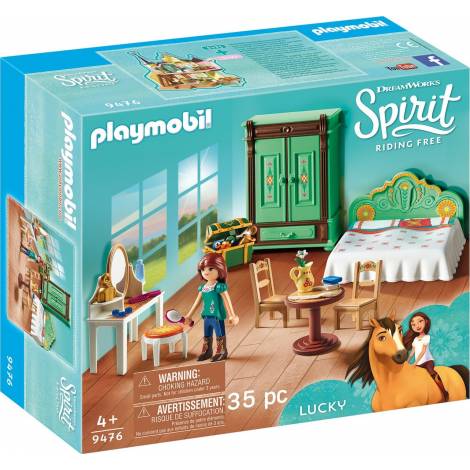 Playmobil Spirit Lucky's Bedroom για 4+ ετών  Playmobil Spirit Lucky's Bedroom (9476)