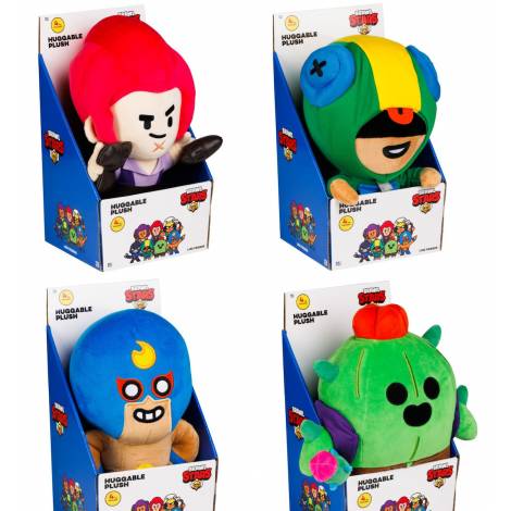 P.M.I. Brawl Stars Huggable Plush 30cm (S1) (Tυχαία επιλογή φιγούρα έκπληξη) (BRW7008)