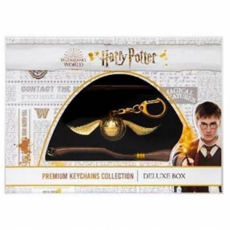 P.M.I. Harry Potter Golden Snitch Keychain - 1 Pack Deluxe Box (12cm) (HP8450)