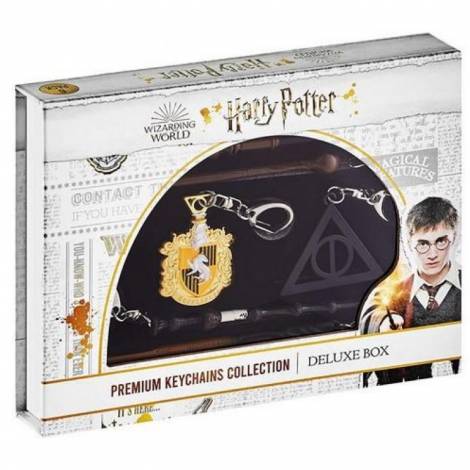 P.M.I. Harry Potter Premium Keychains Collection- 3 Pack Deluxe Box (Random) (HP8350)