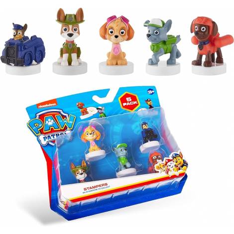 P.M.I. Paw Patrol - The Mighty Movie Stampers 5 Blister Pack (S2) (Random) (PAWM5240)
