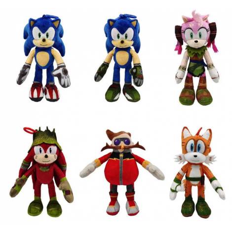 P.M.I. Sonic Prime Clip On Plush Character (15cm) (S1) (Random) (SON7004)