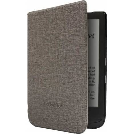 Pocketbook Pu Gray Cover Shell Series (Basic 4, Basic Lux 2, Touch Lux 4, Touch Lux 5, Touch HD 3, Color) (WPUC-627-S-GY)