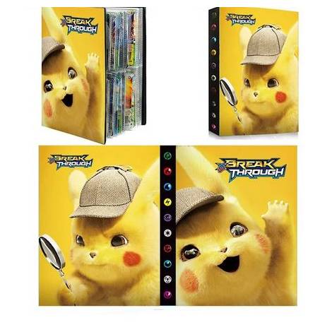 Pokemon Album XY Breakthrough Detective Pikachu (Holds 240 Cards)
