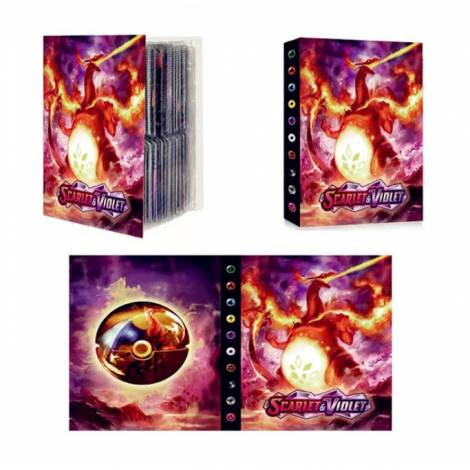 Pokemon Cards Album Scarlet & Violet  240Pcs Holofoil Charizard  6116030