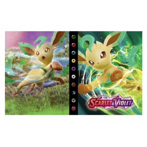 Pokemon Cards Album Scarlet & Violet  240Pcs Holofoil Leafeon 6114911