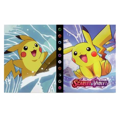 Pokemon Cards Album Scarlet & Violet  240Pcs Holofoil Pikachu  6114908
