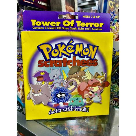 Pokemon Scratchees Vintage Scratch Off Card Game (Tower Of Terror)