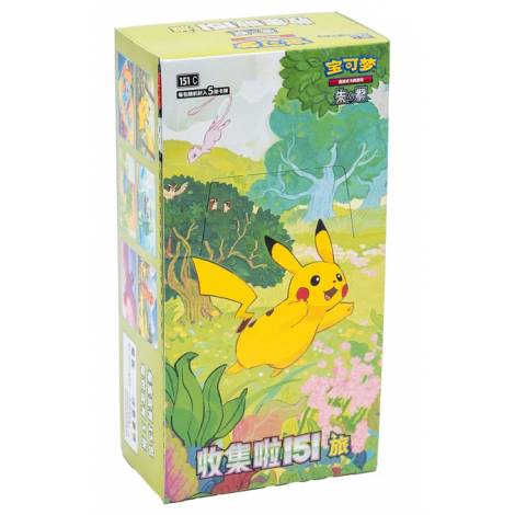 Pokemon TCG: Collect 151 Journey Booster Box (Chinese)