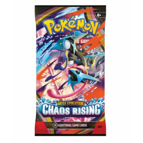 POKEMON TCG: MEGA EVOLUTION CHAOS RISING (ME04) BOOSTER PACK