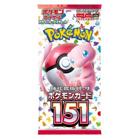 Pokemon TCG Scarlet & Violet Enhanced Expansion Pack Pokemon Card 151 (Japanese)