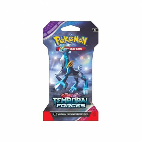 Pokemon TCG Scarlet  Violet: Temporal Forces - Sleeved Booster Pack (Random) (POK856631)