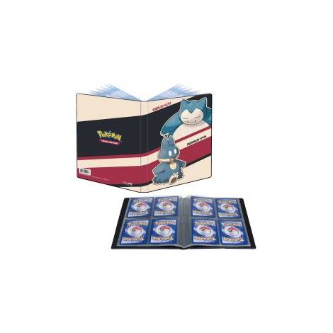 POKEMON TCG: SNORLAX   MUNCHLAX - 4-POCKET PORTFOLIO - REM15949