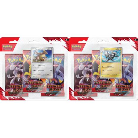 POKEMON TCG SV10 Destined Rivals 3-Booster Blister
