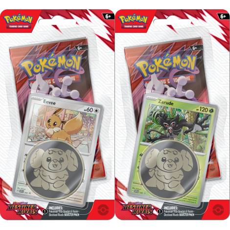 Pokemon TCG – Scarlet & Violet Destined Rivals SV10 – Checklane Blister (Random)