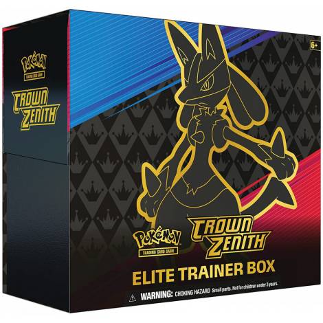 Pokemon TCG Sword & Shield Crown Zenith - Elite Trainer Box   POK851476