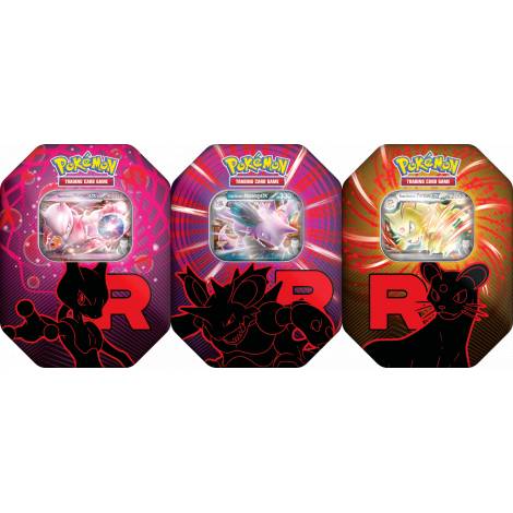 Pokemon TCG Team Rocket Tin
