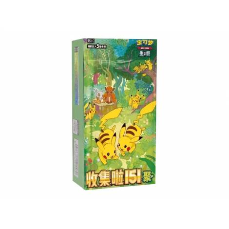 Pokémon 151 Gathering Slim Booster Box (Chinese)