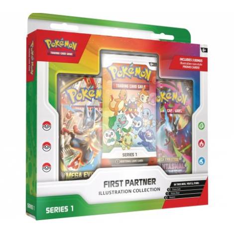 Pokemon TCG First Partner Illustration Collection Series 1