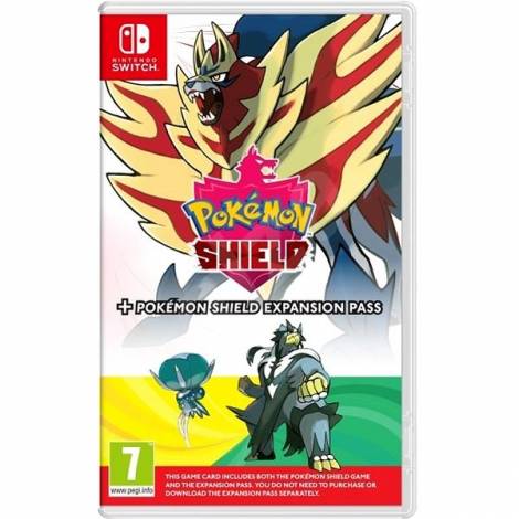 Pokémon Shield + Expansion Pass (The Isle or Armor & The Crown Tundra) (NINTENDO SWITCH)