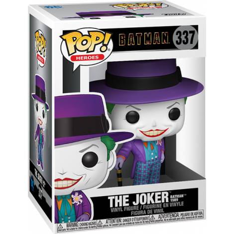 Pop! DC Primal Age: - Batman 1989 Joker hat #337 Vinyl Figure