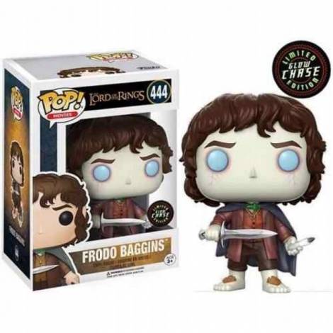 Funko POP! Movies: Lord Of The Rings - Frodo Baggins #444 (Glows In The Dark GITD Chase Edition)