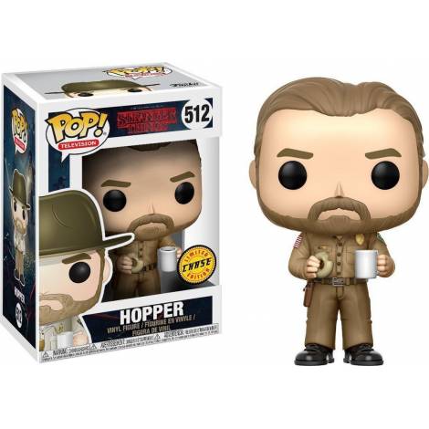 POP! Television: Stranger Things - Hopper with Donut #512