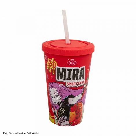 Ποτήρι με Καλαμάκι 475ml K-POP DEMON HUNTERS Mira Spice Queen