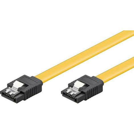Powertech 7-Pin SATA III - 7-Pin SATA III Cable 0.5m Κίτρινο (CAB-W024)