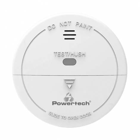 POWERTECH ασύρματος ανιχνευτής καπνού PT-1464 για συναγερμούς, Wi-Fi, TUYA