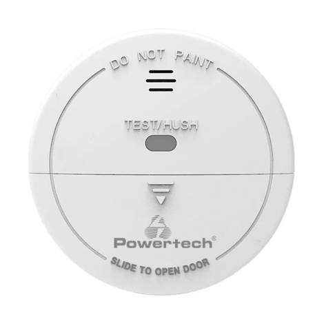 POWERTECH ασύρματος ανιχνευτής καπνού PT-1610 για συναγερμούς, 433MHz