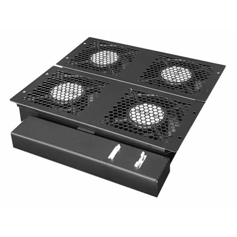 POWERTECH cooling fan με θερμοστάτη για rack NETW-0010, 29.5x31x4cm
