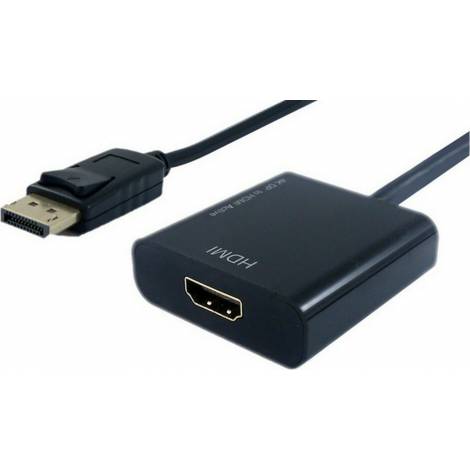 Powertech DisplayPort male - HDMI female (PTH-033)