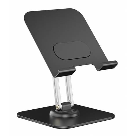 POWERTECH επιτραπέζια βάση για tablet PT-1494, περιστρεφόμενη, foldable, μαύρη