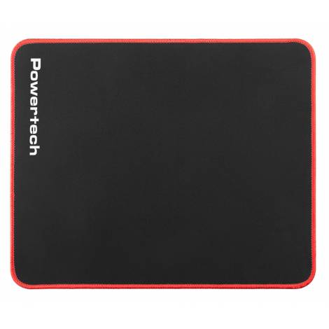 POWERTECH gaming mouse pad PT-1282, 30x25x0.3cm, μαύρο