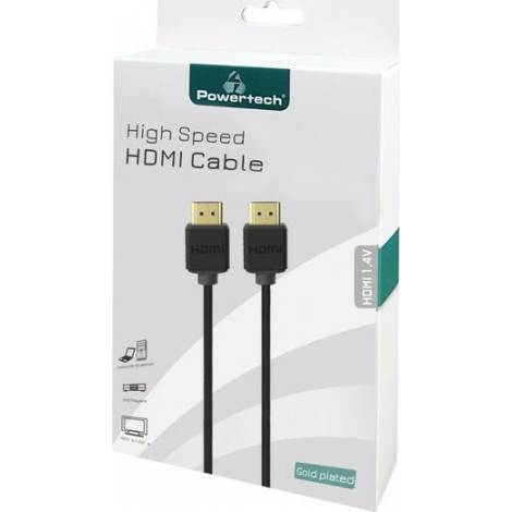 Powertech HDMI 1.4 Cable HDMI male - HDMI male 2m (CAB-H118)