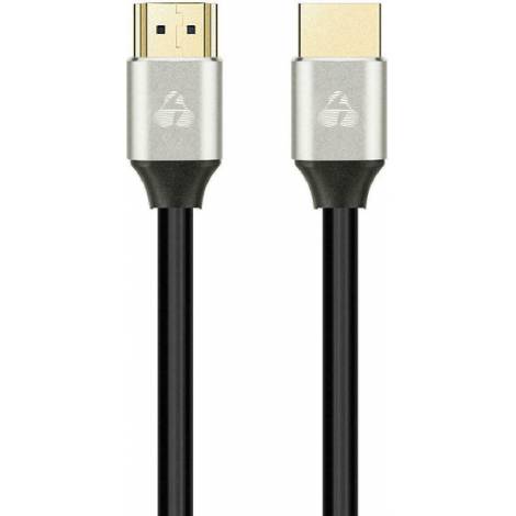 Powertech HDMI 2.0 Cable HDMI male - HDMI male 1.5m Μαύρο (CAB-H136)