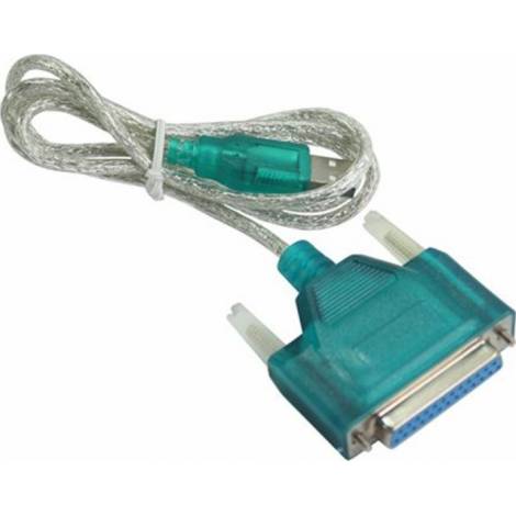 Powertech Καλώδιο USB 2.0 σε RS232 25-pin female 1.5m (CAB-U044)