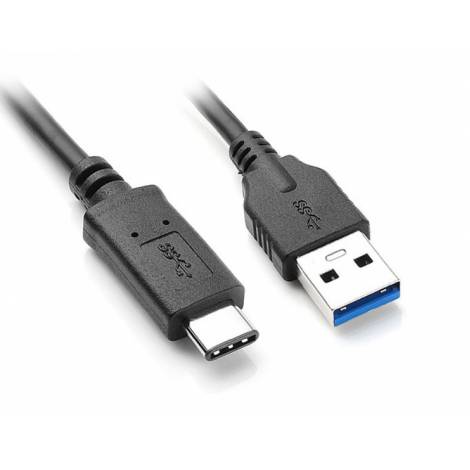 POWERTECH Καλώδιο USB 3.0 σε USB Type C, 1m, Black (CAB-UC013)